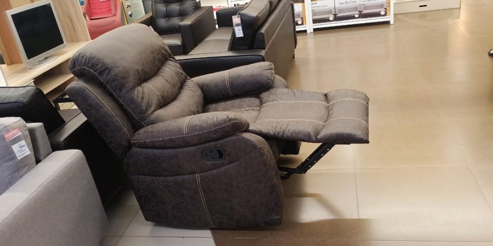 Kodu: 718 - Nubuk Kumaşlı Manuel Baba Koltuk Modeli